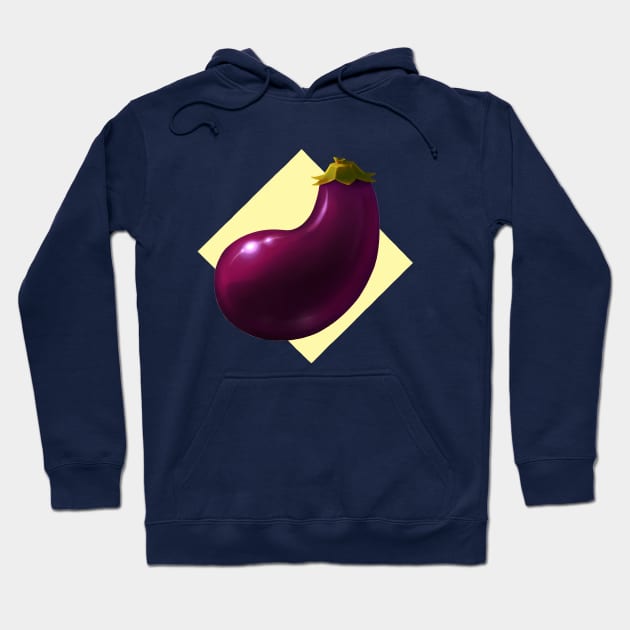 EGGPLANT Hoodie by SmalltimeCryptid